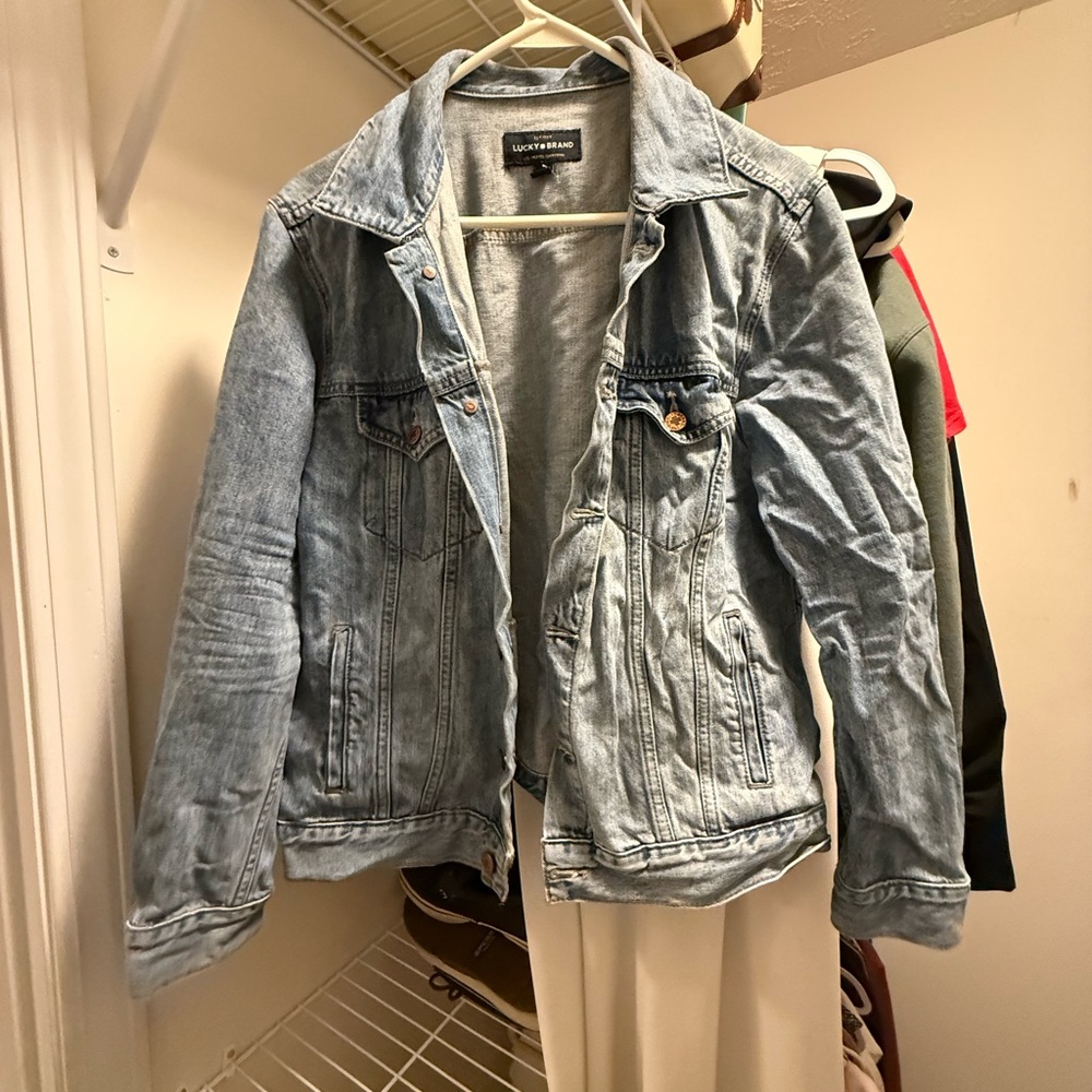 Lucky Brand Light Blue Denim Jacket